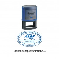 Trodat 44055P3 Self Inking Stamp 55x35mm